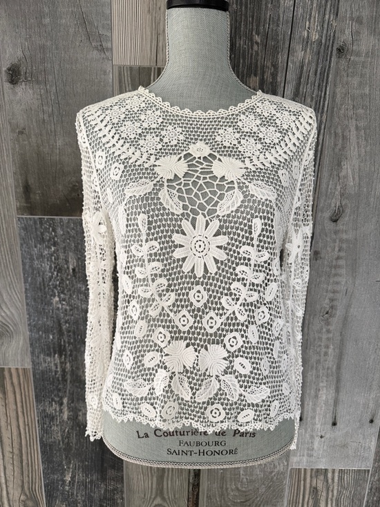 Tops - Polo Ralph Lauren Floral Crochet Top